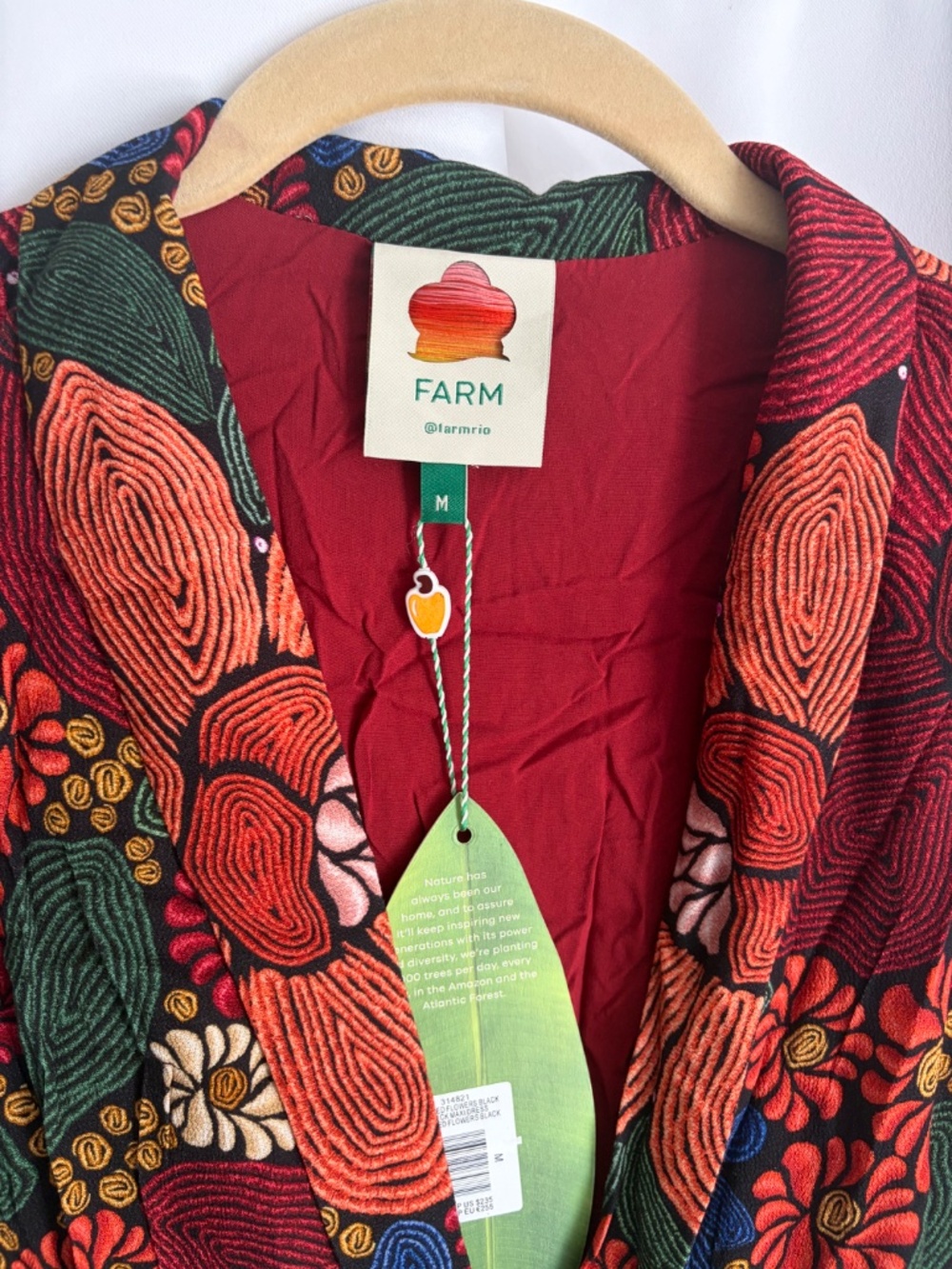 Farm Rio maxi dress size M (US 8) - Picture 3 of 5